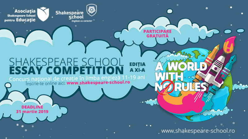shakespeare school essay competition 2021 premii