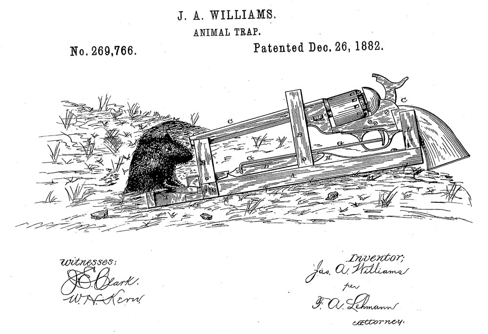 Cursa cu pistol de lichidat șoareci | Sursa: Patent Earth