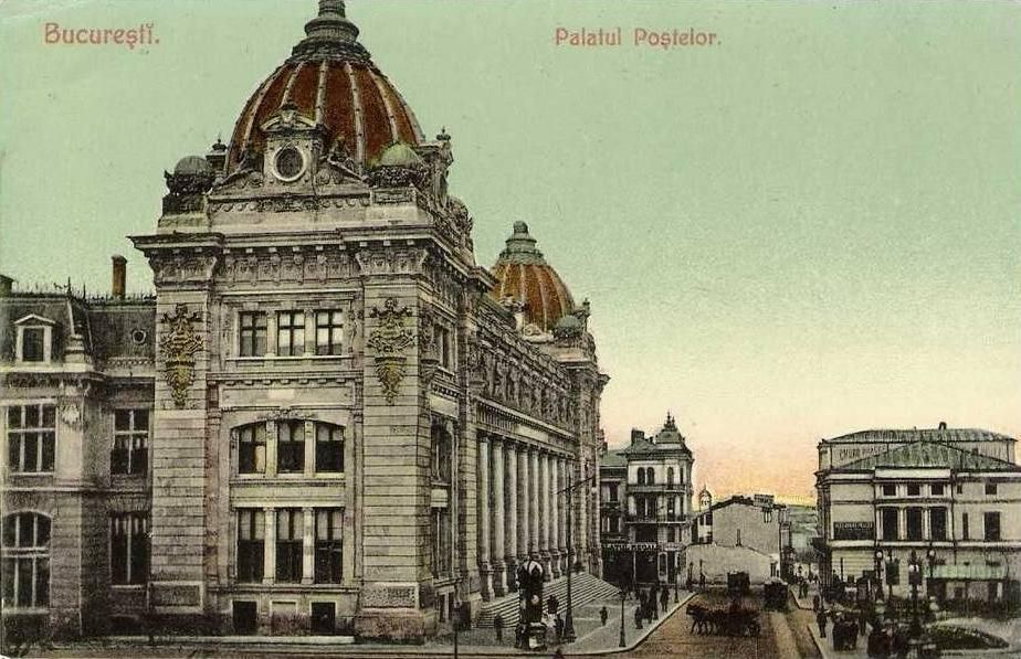 București, Palatul Poștelor, anii 1900