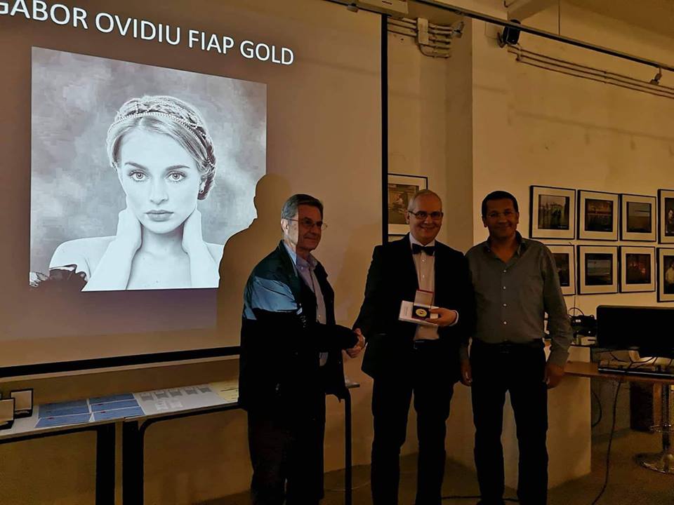 Ovidiu Gabor, premiat cu medalia FIAP GOLD