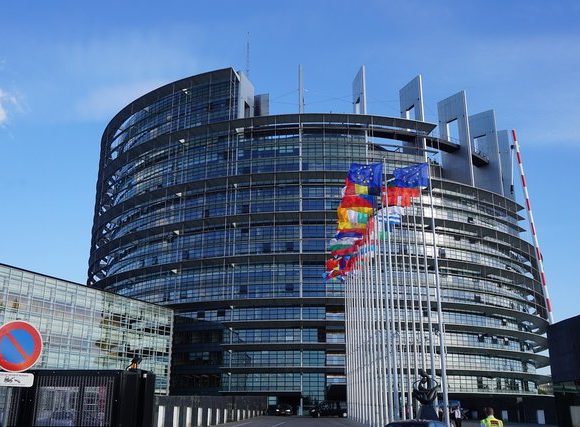 Sediul Parlamentul European de la Strasbourg| Credit: Moritz D., Sursa: Pixabay