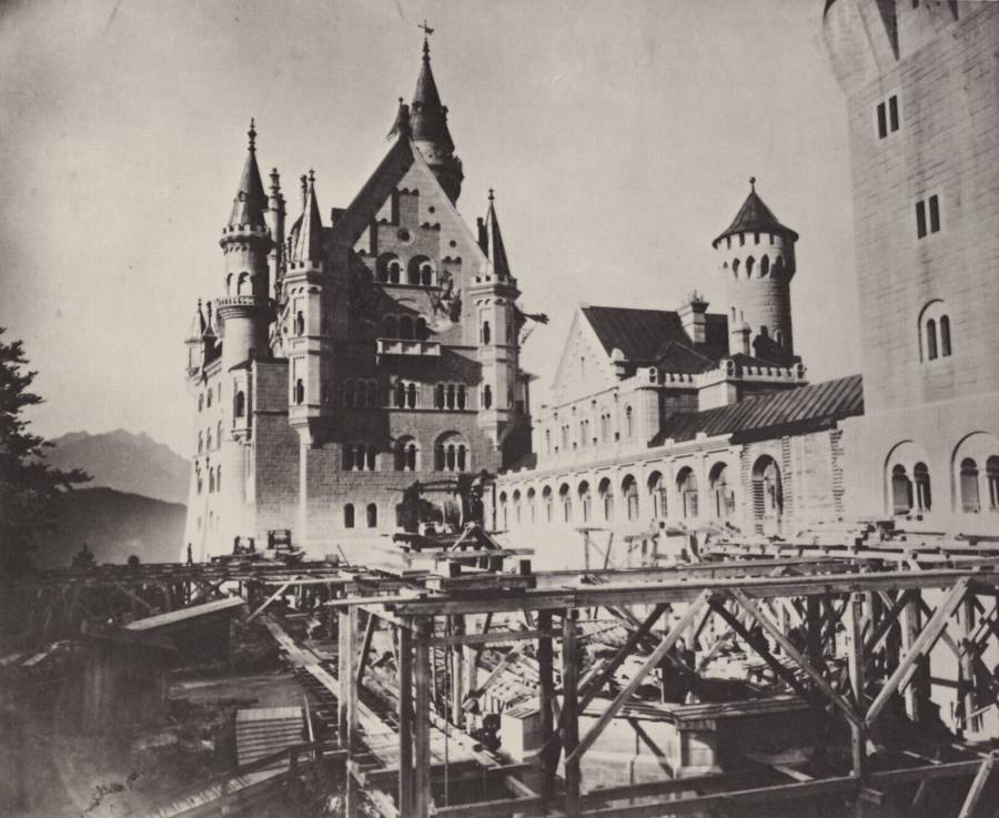 Castelul de poveste, Neuschwanstein, 1886 | Sursa: All That’s Interesting