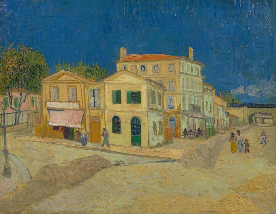Casa Galbenă de la Arles; Artist: Vincent van Gogh | Sursa: The Art Newspaper