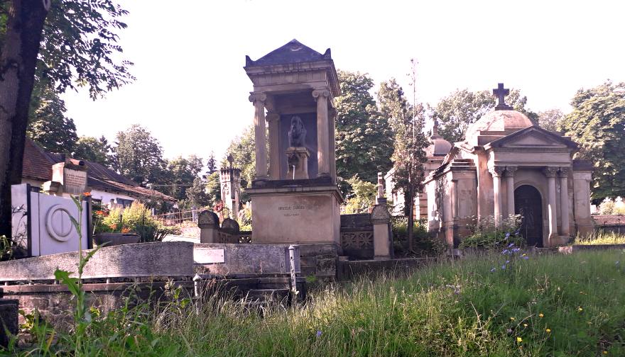Cimitirul Central Cluj Napoca. Monumentul lui Sámuel Brassai; Credit foto: Mira Kaliani