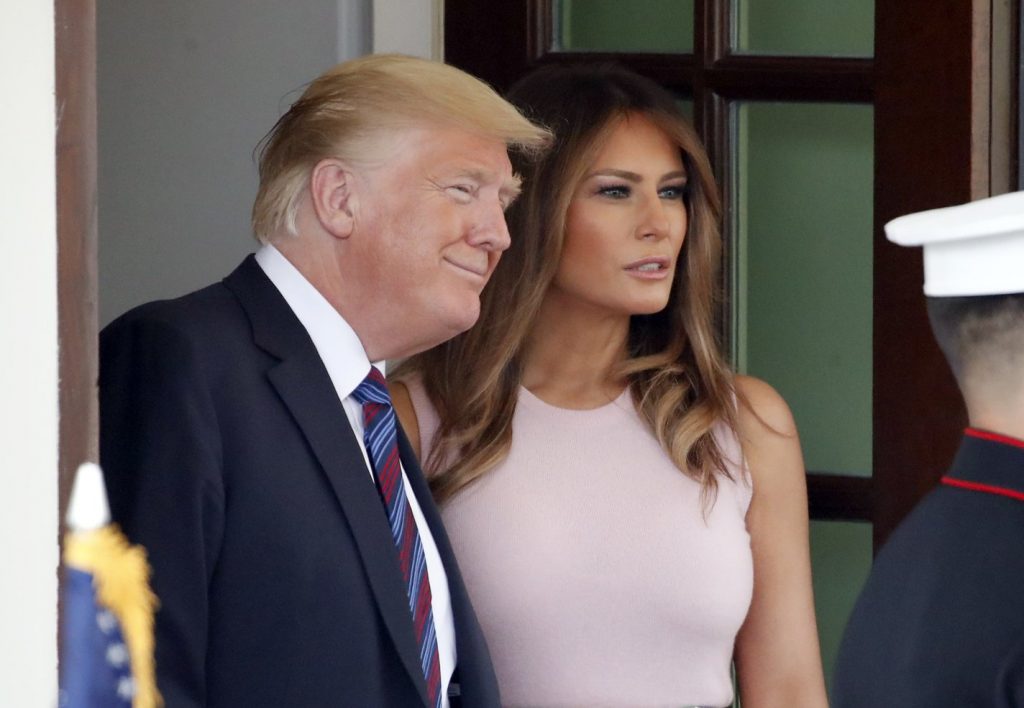 melania și donald trump