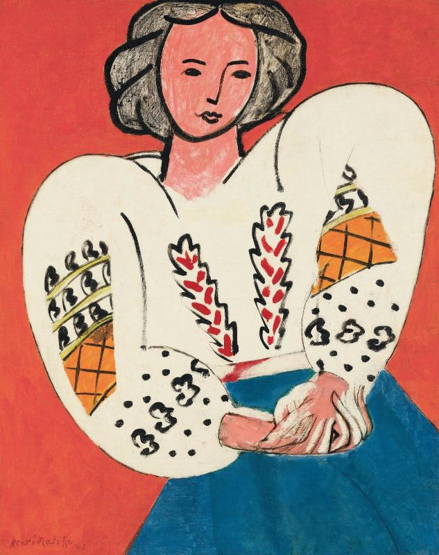 La Blouse roumaine, Henri Matisse| Centre Pompidou