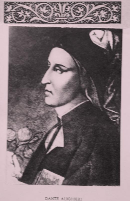Dante, Ilustrație din Divina Comedie, Infernul, Editura de Stat pentru Literatură și Artă, 1954