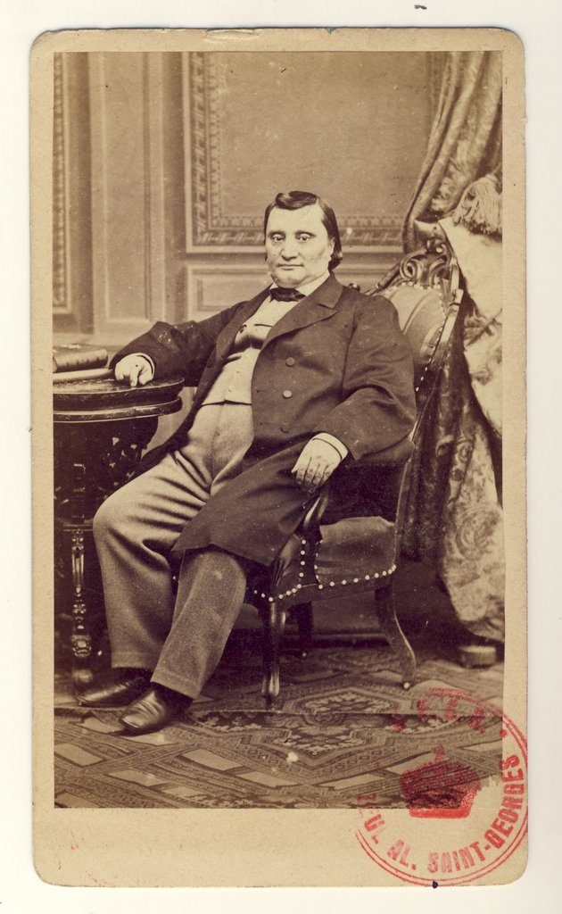 Matei Millo | Fotografie de Károly Szathmári, 1864 | Sursa World Digital Library