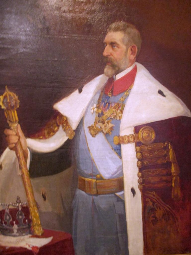 Regele Ferdinand, pictură de Stoica Dumitrescu