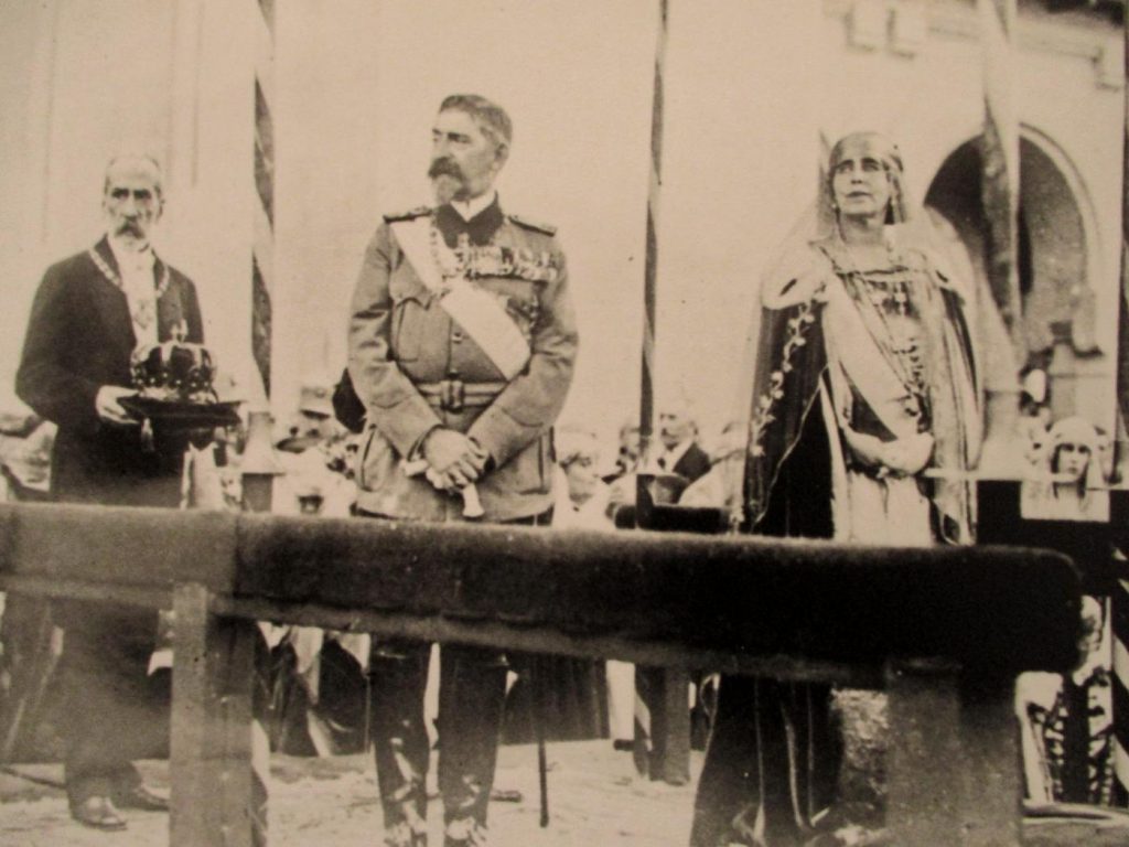 Regele Ferdinand și regina Maria, ceremonia încoronării, 15 octombrie 1922 | Fotografie: Samoilă Mârza