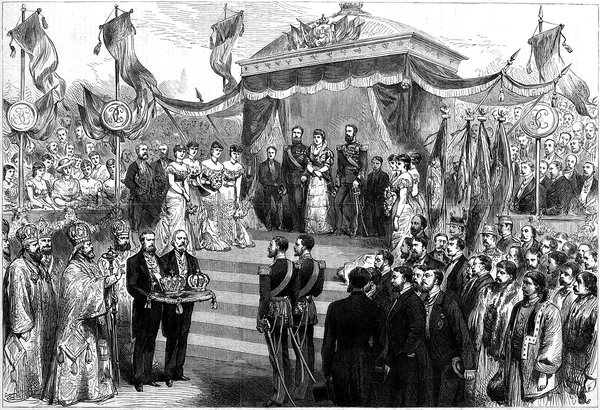 La ceremonia de încoronare a regelui Carol I al României s-a auzit prima dată Imnul național al Regatului României
