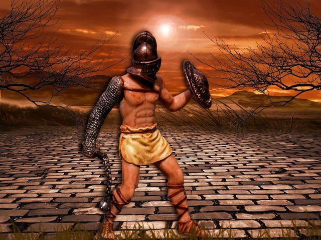 Gladiator | Credit imagine: Kalhh, Sursa: Pixabay