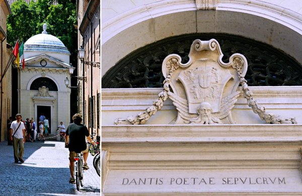 Mormântul lui Dante, Ravenna, Italia, este vizitat anual de peste 400.000 de turiști | Credit foto: Mira Kaliani