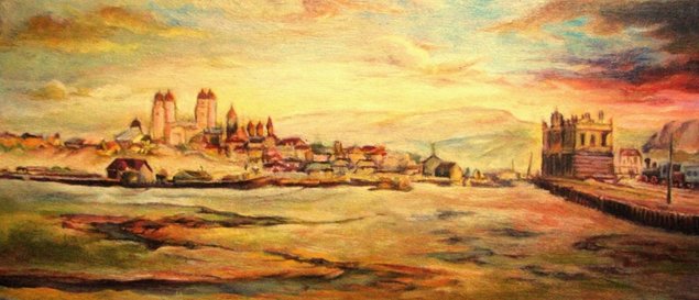 Iași la 1877 | Sursa: Iași orașul meu, Sergiu Amarandi