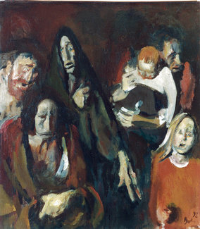 Spaima – 1992; Artist: Corneliu Baba | Sursa foto: corneliu-baba.org