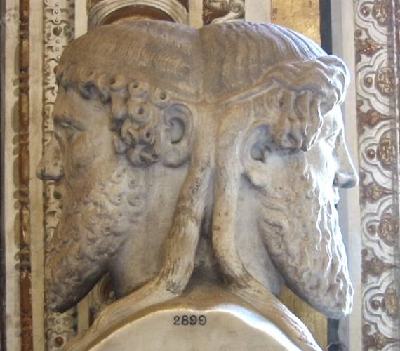 Ianus, sculptură, Muzeele Vaticane, Roma | Sursa foto: Antiquity Now