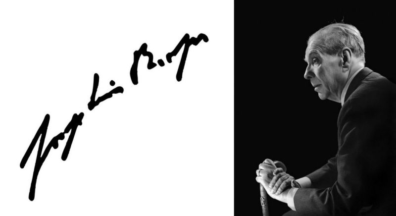JorgeLuisBorges Jorge Luis Borges, fotografie de Annemarie Heinrich, 1967
