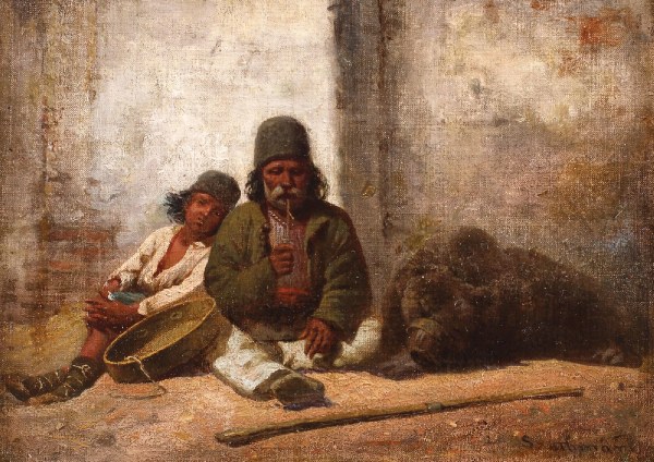Familie de ursari, Carol Popp de Szathmári